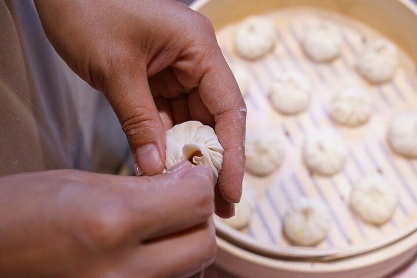 3-Hour Chinese Kitchen Cooking Class: Xiaolongbao Soup Dumplings