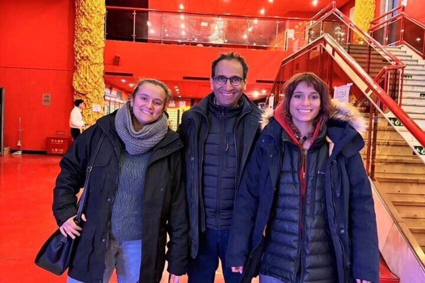 Beijing Red Theater Acrobatic Show with Private Transfer Service