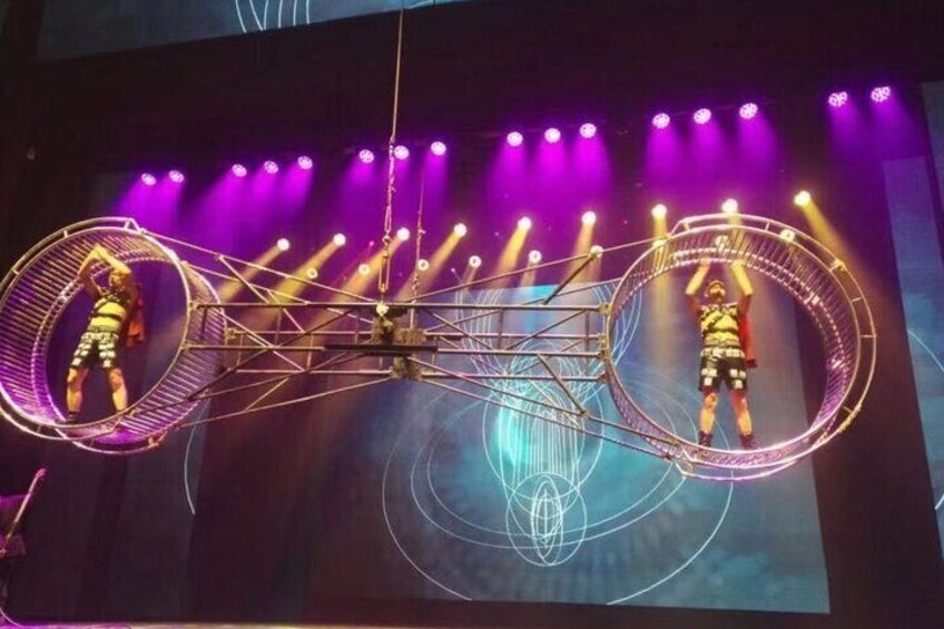 Beijing Red Theater Acrobatic Show with Private Transfer Service