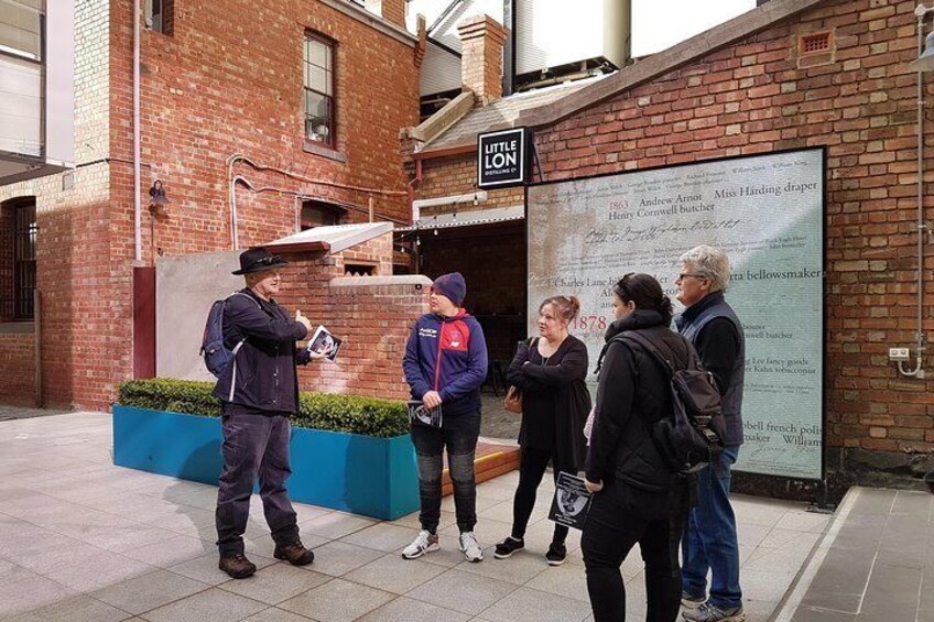 Outside former house of ill repute.