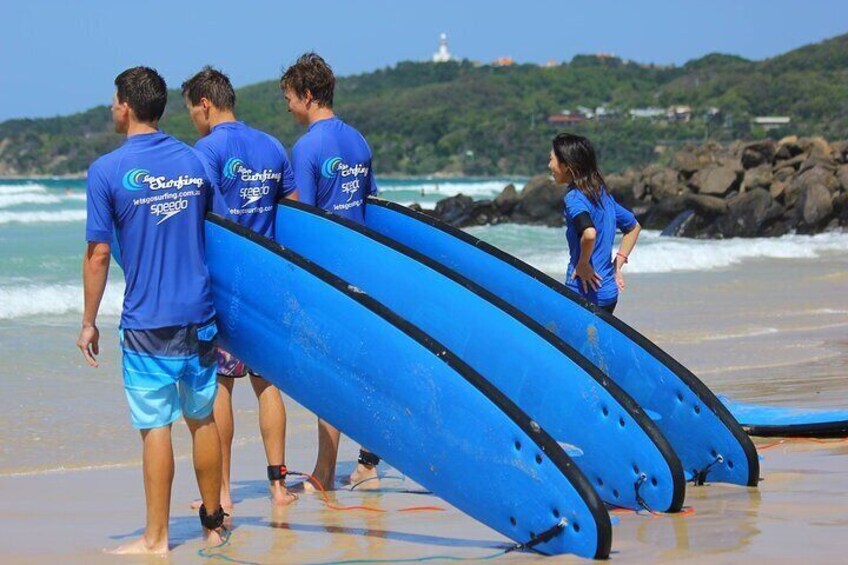 Private and Small-Group Surfing Lessons in Byron Bay