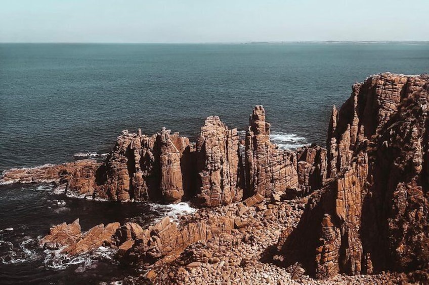 The Pinnacles on the way to the highest point of Phillip Island