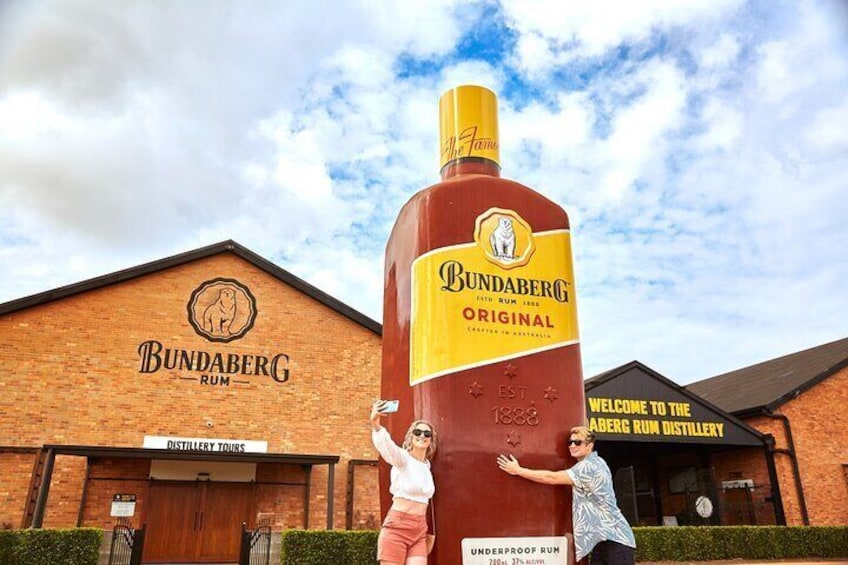 Make sure you get your photo with the iconic Big Bundy Bottle!