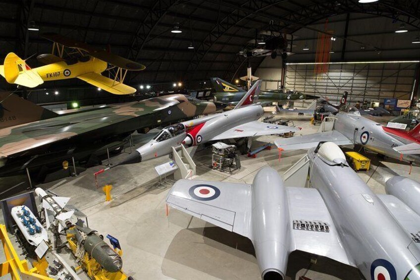 Fighter World indoor display