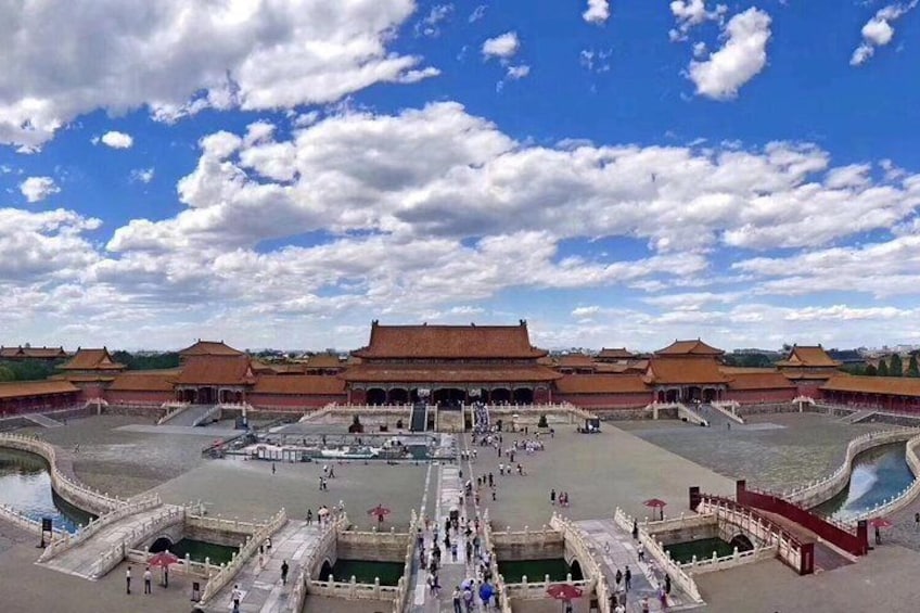 Panoramic View of the Forbidden City (The Palace Museum)