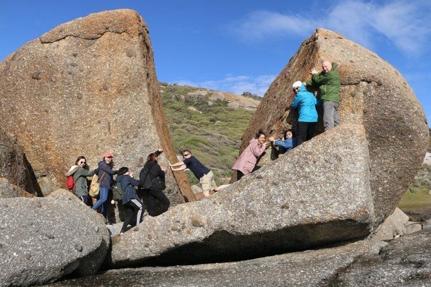 Split Rock - just one of the many amazing geographical features