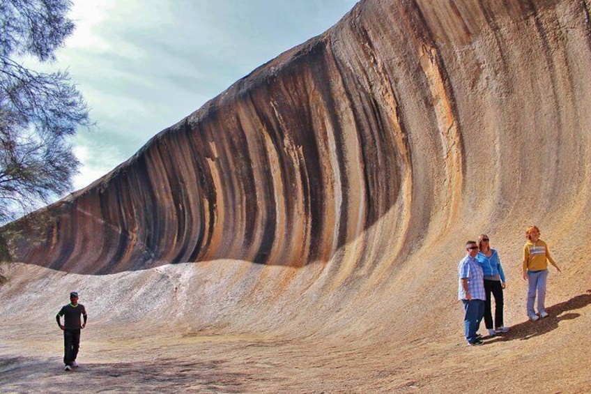 Fun at Wave Rock