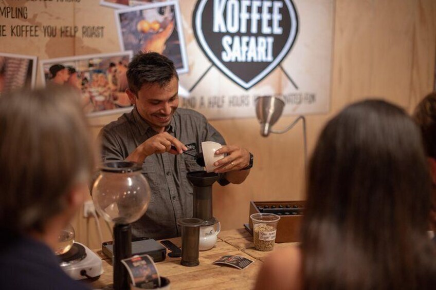 Sample through a variety of brew methods