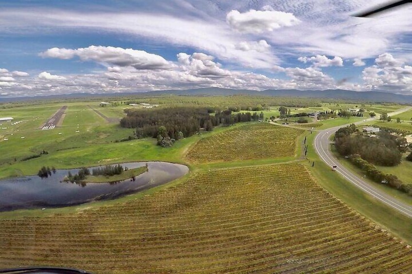 12-Minute Small-Group Hunter Valley Scenic Helicopter Flight