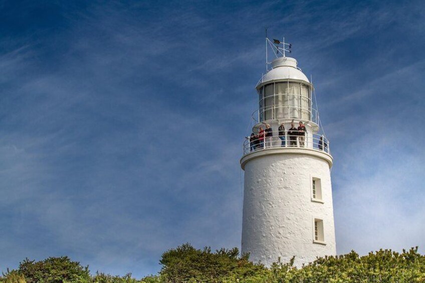 Climb to the top of the Cape Bruny Lighthouse. The views are stunning and you will go away with some wonderful photographs.