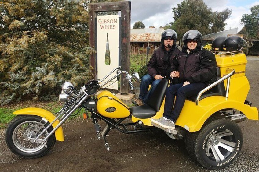 Winter trike ride