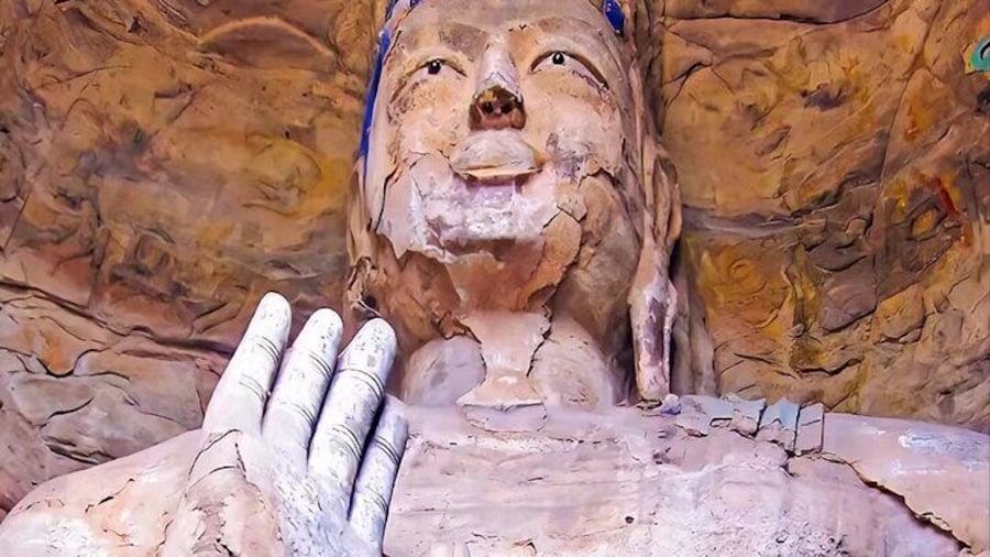 Beijing to Datong See YunGang Cave, Hanging Temple