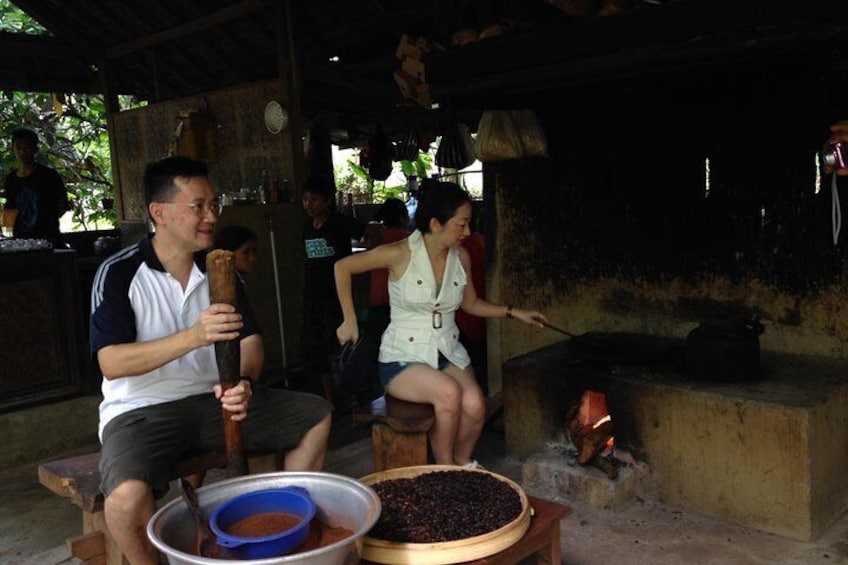 Luwak Bali Coffee Procession