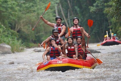 Wildwasser-Rafting-Abenteuer im Dschungel von Bali