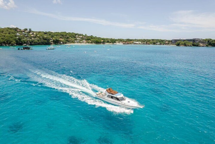 ️Nusa Penida by Private Boat - Snorkeling 4 spots, Swim with Mantas + Land Tour