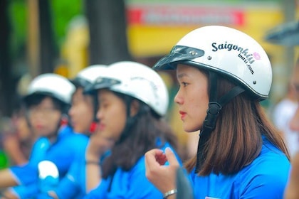 GirlPower Saigon By Night Tour by Scooters with Female Drivers | Kiss Tours