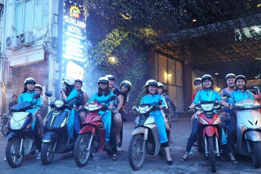 GirlPower Saigon By Night Tour by Scooters with Female Drivers | Kiss Tours