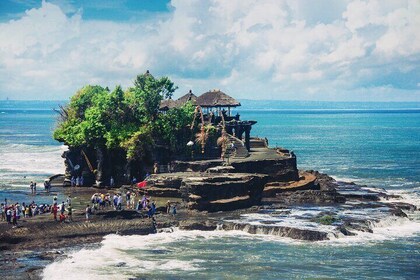 Tanah Lot Tour with Ubud Monkey Forest, Rice Terraces, and Waterfalls