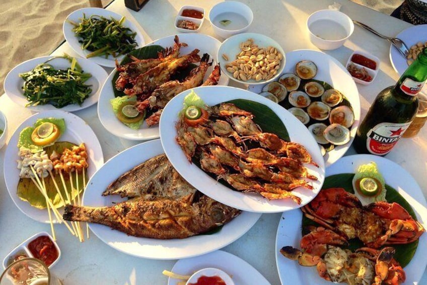 Seafood at Jimbaran