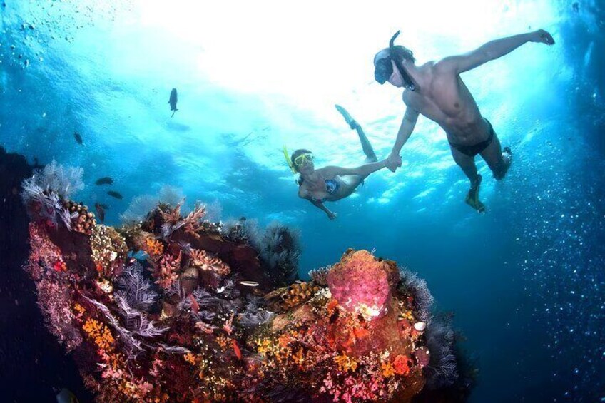 Snorkeling in Blue Lagoon Bali 2