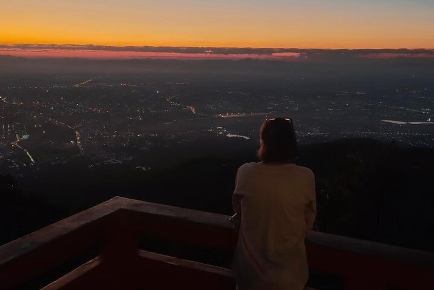 Wat Doi Suthep: Amazing Sunrise on Mountaintop & Stunning Chiangmai City Views