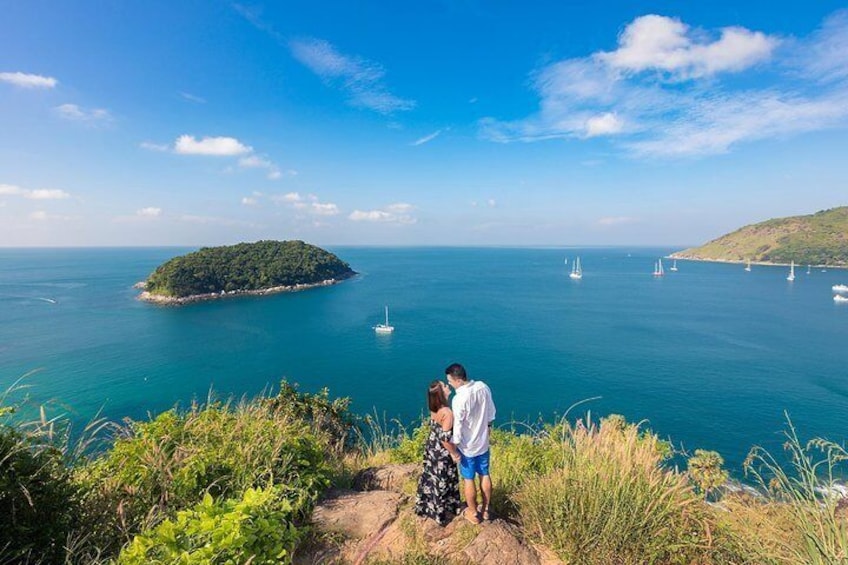 Phuket City Tour: Karon View Point, Big Buddha & Wat Chalong (Multi Languages)