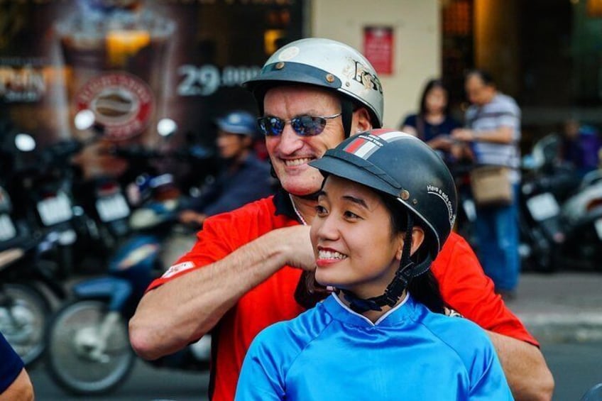 All drivers are scooter licensed, trained to do the motorbikes, scooters tour for your safety.