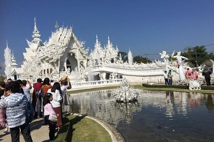 4 top temples in Chiangmai & Chiangrai. (Private day trip)