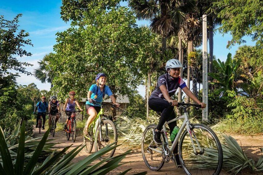 We find shade and awesome riding all year round