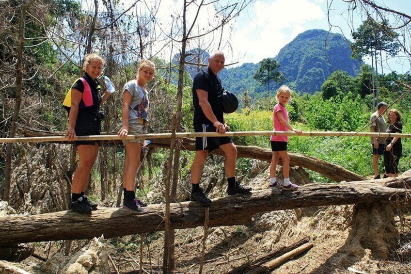 Full Day Khao Sok National Park Tour from Krabi with Bamboo Rafting & Lunch