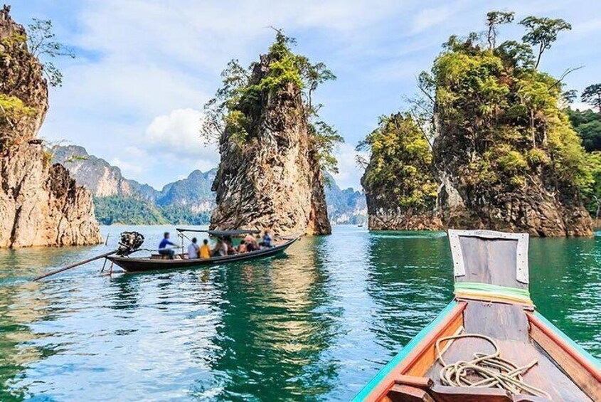 Full Day Khao Sok National Park Tour from Krabi with Bamboo Rafting & Lunch