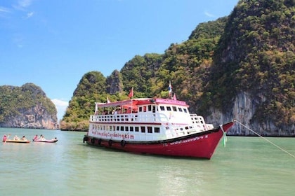 Excursión de un día a Phuket James Bond en barco grande