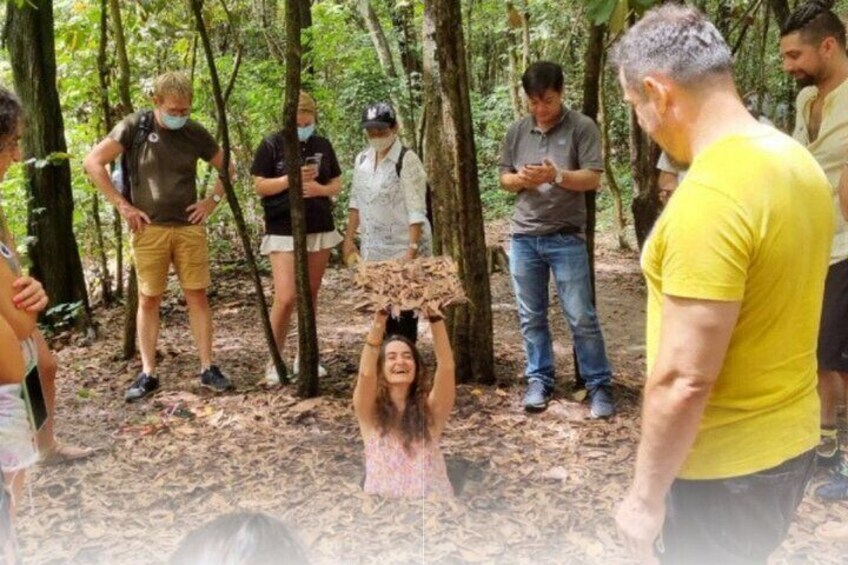 1-Day Tour of Black Virgin Mountain - Cao Dai Temple - Cu Chi Tunnels from HCMC