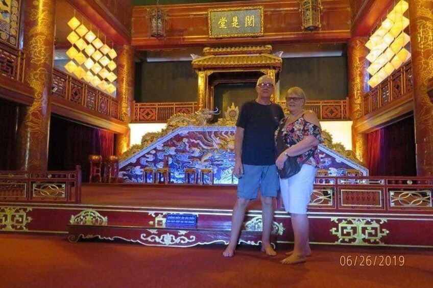 HUE Imperial Palace,Royal King Tomb,Perfume River via HAI VAN PASS,Lang Co Beach