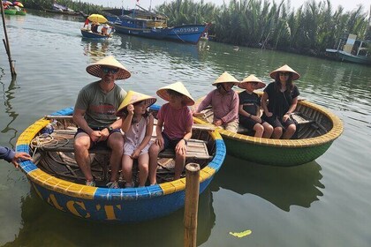 Guided Tour to My Son Holyland with Basket Boat Ride - Lunch