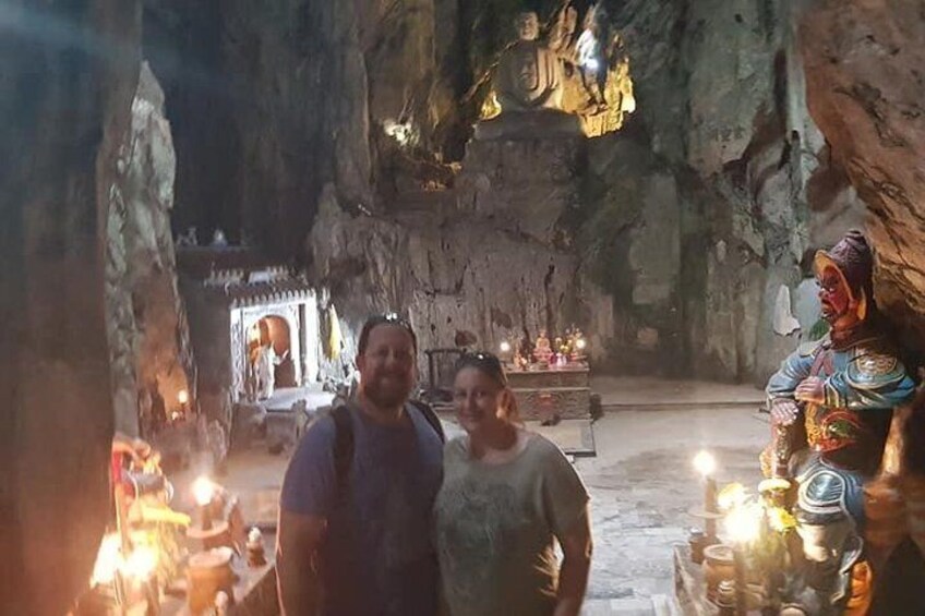 PrivateTour to Marble Moutain&Hoi An Ancient City,Delicious Dinner &Night Market