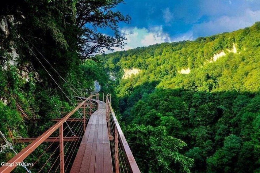 Tour from Tbilisi - To - Kutaisi || Martvili (Canyons)|| caves cities ||
