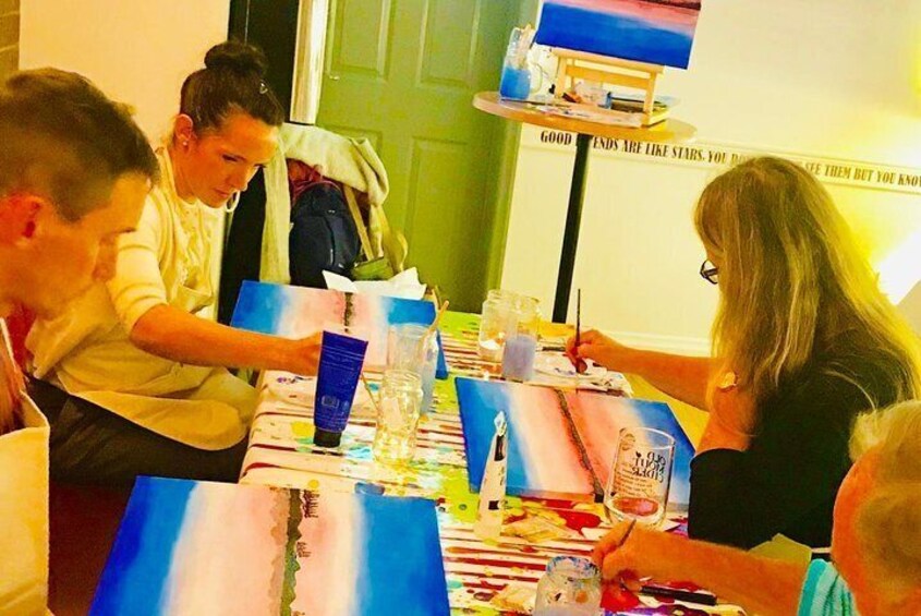 Corporate Days-Mindfulness Through Painting