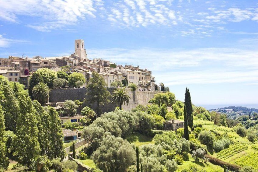 Half-Day Wine Tasting and Saint Paul de Vence Tour from Nice