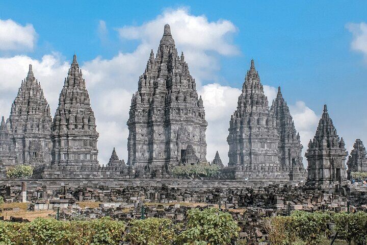 Yogyakarta’s Prambanan From A Saddle