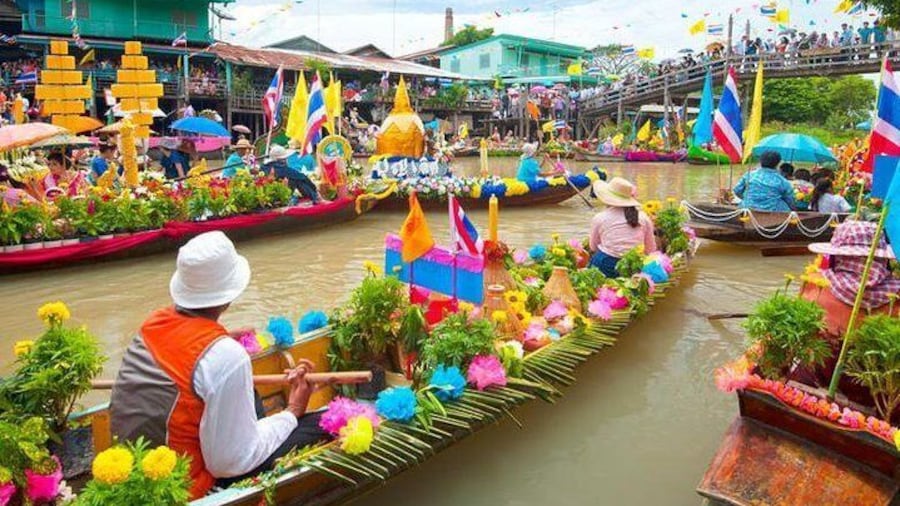 Discover Hua Hin Floating Market – Shared Hotel Transfer Included