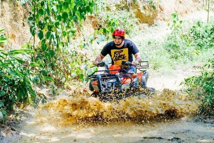 Whitewater Rafting & ATV Adventure Tour from Phuket including Lunch