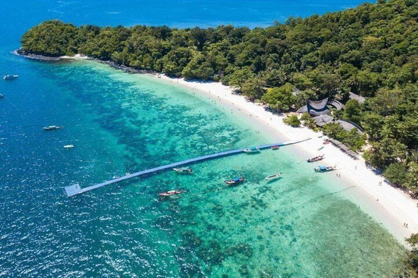Coral Island Half-day Trip from Pattaya with Lunch & stop over for Parasailing