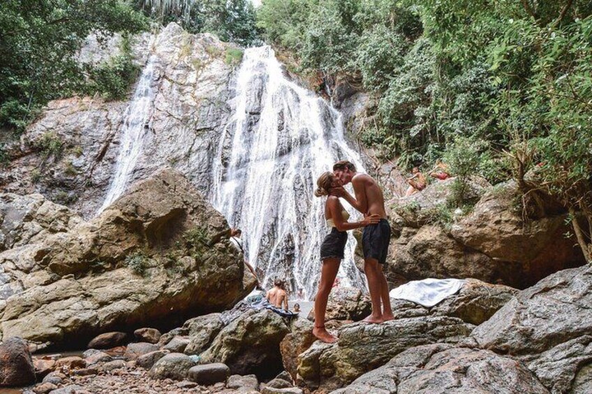 Enjoy the beautiful Namuang Waterfall and cool off in the pool or just relax next to the mighty water stream