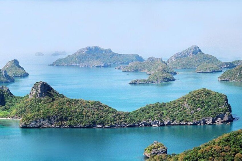 Ko Samui Angthong Marine Park Full Day Tour with Snorkeling & Sea Kayaking