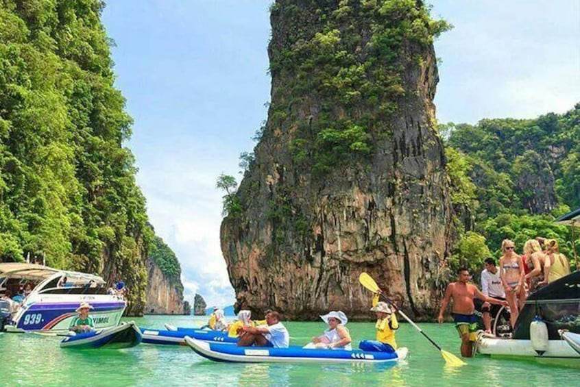 Phuket James Bond Island Sea Canoe Tour by Speedboat with Lunch