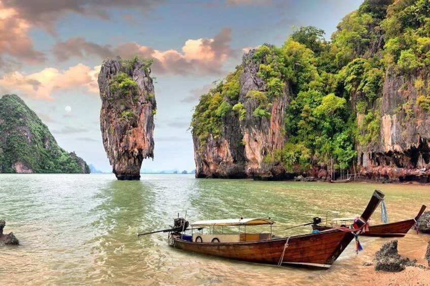 Phuket James Bond Island Sea Canoe Tour by Speedboat with Lunch