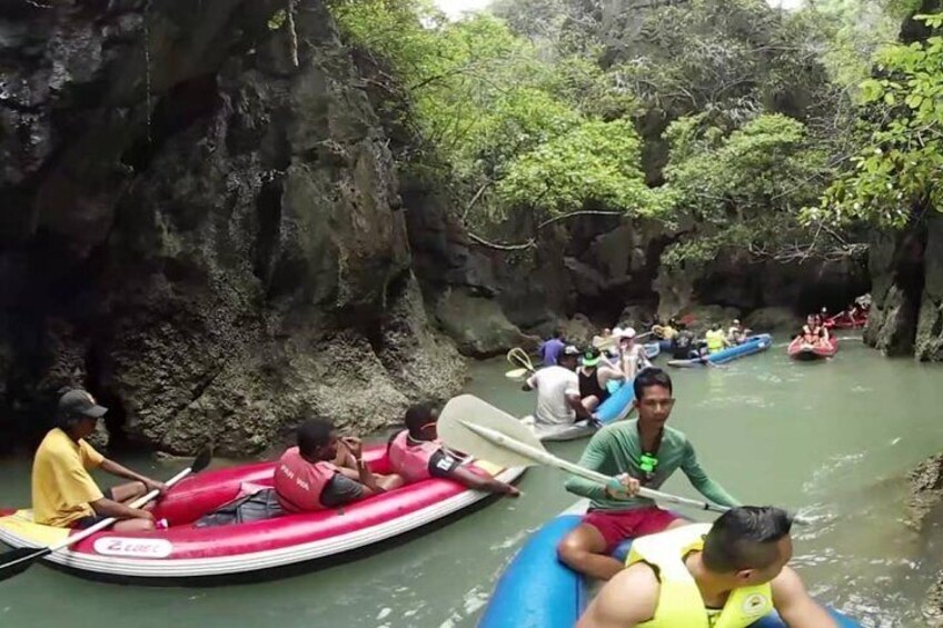 Phuket James Bond Island Adventure Tour by Longtail Boat with Lunch & Sea Canoe
