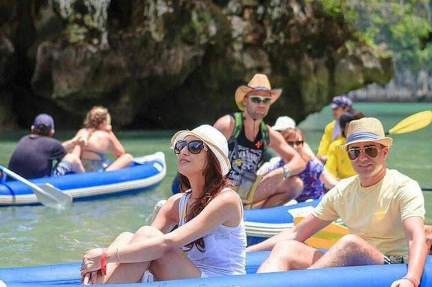 Phuket James Bond Island Adventure Tour by Longtail Boat with Lunch & Sea Canoe