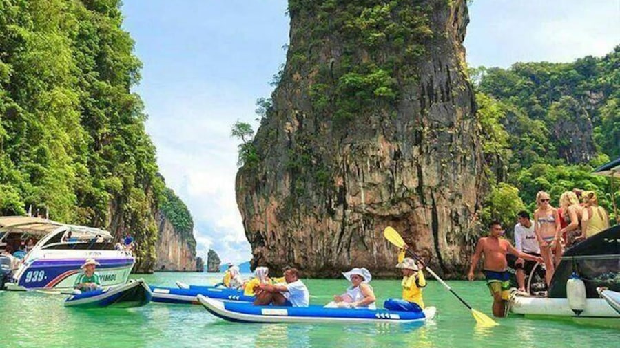 Phuket James Bond Island Sea Canoe Tour by Longtail Boat with Lunch